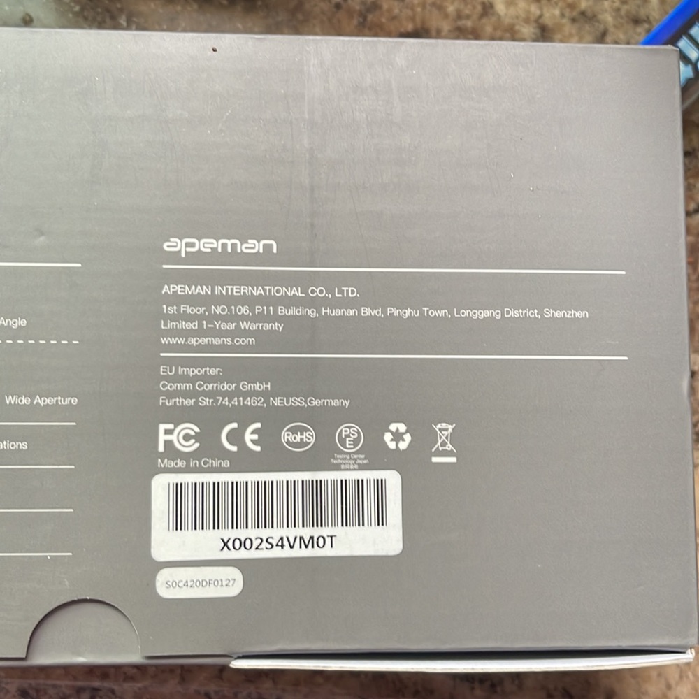 Apeman Dash camera - Picture 4 of 5